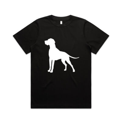 White Dog women's - heavy fabric T Thumbnail