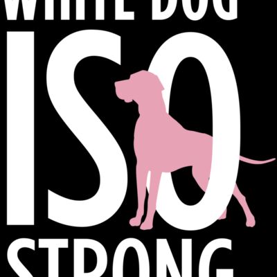 ISO white pink on black t shirt Thumbnail